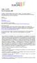 EURO - LETTER No 161/ Ιανουάριος 2009