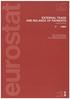 eurostat EXTERNAL TRADE AND BALANCE OF PAYMENTS Monthly statistics ' i I 1993 Part 1 : Commentaries Part 2: External trade Part 3: Balance of payments