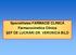 Specialitatea FARMACIE CLINICĂ Farmacocinetica Clinica ŞEF DE LUCRĂRI DR. VERONICA BILD