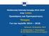 Ήπειρος. Προκλήσεις και Προτεραιότητες. Για την περίοδο Μελλοντική Πολιτική Συνοχής στην Ελλάδα. Ιωάννινα, 26 Απριλίου 2013