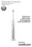 FlexCare series Rechargeable sonic toothbrush