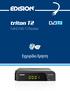 triton T2 FullHD DVB-T2 Receiver Εγχειρίδιο Χρήστη