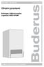 /2006 GR Για το χειριστή. Οδηγίες χειρισµού. Επίτοιχος λέβητας αερίου Logamax U052-24/28K. ιαβάστε προσεκτικά πριν το χειρισµό