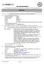 FISA CU DATE DE SECURITATE. in conf. cu Regulamentul (CE) nr.1907/2006 (REACH) / Regulamentul (CE) nr.1272/2008 (CLP) / Regulamentul (CE) nr.