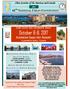 October 6-8, 2017 SHERATON SAND KEY RESORT CLEARWATER BEACH, FLORIDA
