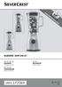 BLENDER SSM 550 D1 BLENDER ΜΠΛΕΝΤΕΡ. Οδηүίες χρήσης. Operating instructions STANDMIXER. Bedienungsanleitung IAN