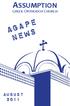 Assumption. Greek Orthodox Church. Agape news