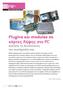 Plugins και modules σε κάρτες λήψης στο PC