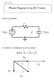 Phasor Diagram of an RC Circuit V R