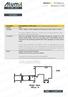 New typologies in S350 system Νέες τυπολογίες στην σειρά S350. «Fixed + Sliding + Fixed» typologies with sliding sash either inside or outside