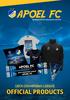 APOEL FC OFFICIAL PRODUCTS UEFA CHAMPIONS LEAGUE. Sponsors Official Newsletter 2017/18