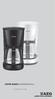 COFFEE MAKER EASYSENSE KF32xx D GR NL F GB
