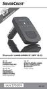IAN Bluetooth HANDS-FREE KIT SBTF 10 C2. Bluetooth ΕΓΚΑΤΑΣΤΑΣΗ ΑΝΟΙ- ΚΤΗΣ ΑΚΡΟΑΣΗΣ- HANDS-FREE KIT. Bluetooth