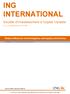 ING INTERNATIONAL. Société d'investissement à Capital Variable. Ετήσια έκθεση και πιστοποιημένες οικονομικές καταστάσεις