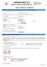 YANNIDIS BROS S.A. EPOXY LIGHT FILLER COMP. B' εδοµένων Ασφαλείας. 2,4,6-τρι-(διµεθυλαµινοµεθυλο)-φαινόλ