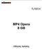 MP4 Opera 8 GB Οδηγίες Χρήσης