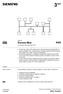 KNX. Siemens Building Technologies HVAC Products. Synco Konnex-Bus. Pre prístroje série Synco 700 / RXB