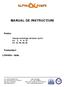 MANUAL DE INSTRUC}IUNI