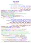 Sefer DaniEl. Chapter 5. Shavua Reading Schedule (30th sidrah) Dan 5-6