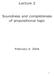 Lecture 2. Soundness and completeness of propositional logic