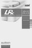 LRx 4.5 LRx 4.1k.  The Universal Sound. Návod na obsluhu