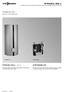 VIESMANN VITOCELL 100-L Hranilnik za naprave za ogrevanje sanitarne vode v akumulacijsko ogrevalnem sistemu