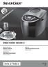 BREAD MAKER SBB 850 C1 BREAD MAKER ΑΡΤΟΠΑΡΑΣΚΕΥΑΣΤΗΣ. Οδηүίες χρήσης. Operating instructions BROTBACKAUTOMAT. Bedienungsanleitung IAN