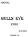 MANUÁL BULLS EYE EURO SLOVAKIA VERSION 1.0