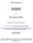 The Gospel of JOHN. part of. The Holy Bible