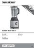 BLENDER SSML 1000 A1 BLENDER ΜΠΛΕΝΤΕΡ. Οδηүίες χρήσης. Operating instructions STANDMIXER. Bedienungsanleitung IAN