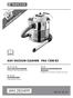 ASH VACUUM CLEANER PAS 1200 B2