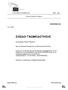 Επιτροπή Νομικών Θεμάτων ΣΧΕΔΙΟ ΓΝΩΜΟΔΟΤΗΣΗΣ. προς την Επιτροπή Οικονομικής και Νομισματικής Πολιτικής
