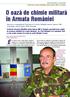 O oazã de chimie militarã în Armata României