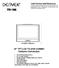 19 TFT LCD TV+DVD COMBO Valdymo instrukcijos