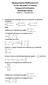Εφαρμοσμένα Μαθηματικά ΙΙ 7ο Σετ Ασκήσεων (Λύσεις) Γραμμικά Συστήματα- Απαλοιφή Gauss Επιμέλεια: I. Λυχναρόπουλος