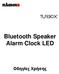 Bluetooth Speaker Alarm Clock LED