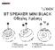 BT SPEAKER MINI BLACK Οδηγίες Χρήσης. 1. Ηχείο 4. Ένδειξη LED 2. Υποδοχή Micro USB 5. Υποδοχή καλωδίου ρεύματος 3. Κύριο Πλήκτρο 6.