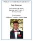 Gush Mekonnen. Please join us in celebrating the graduation of. from North High School Saturday, June 3 rd 2pm -? At Holy Trinity