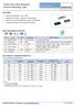 CSR series. Thick Film Chip Resistor Current Sensing Type FEATURE PART NUMBERING SYSTEM ELECTRICAL CHARACTERISTICS