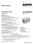 VCC-ZM300PA SERVICE MANUAL. COLOUR CCD Camera SPECIFICATIONS