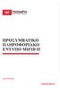 ΠΡΟΣΥΜΒΑΤΙΚΟ ΠΛΗΡΟΦΟΡΙΑΚΟ ΕΝΤΥΠΟ MIFID ΙΙ