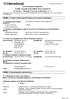 Δελτίο Δεδομένων Ασφαλείας NVA905 Enviroline B-Flex 9400TR Trowel Caulk Part B Αρ. έκδοσης 2 Ημερομηνία τελευταίας αναθεώρησης 04/12/11
