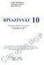 Nayma Qəhrəmanova Məhəmməd Kərimov İlham Hüseynov RİYAZİYYAT 10
