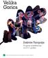 Gorica. Doæivite Turopolje Program manifestacija za godinu
