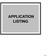 APPLICATION LISTING 43