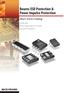 Bourns ESD Protection & Power Impulse Protection Short Form Catalog