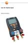 testo 550 Manifold digital Manual de instrucţiuni
