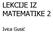 LEKCIJE IZ MATEMATIKE 2. Ivica Gusić