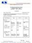 SCOPE OF ACCREDITATION TO ISO 17025:2005