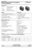 Metallized Polypropylene Film Capacitors PCPW 246 ( DC-link application )